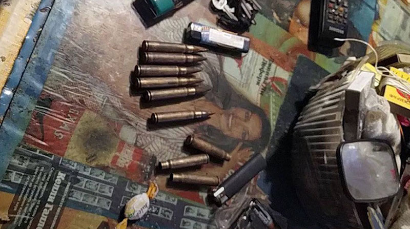 В Рогачевском районе сельские «оружейники»  устроили дома стрельбище