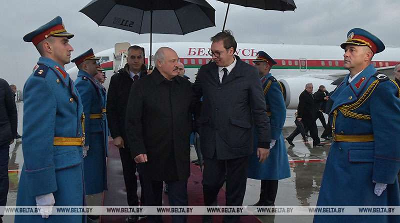 Лукашенко прибыл в Белград