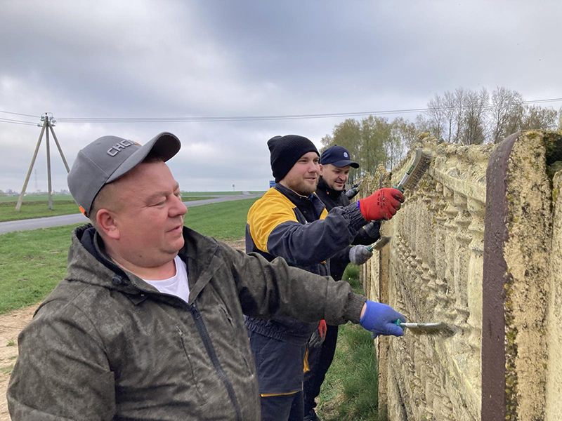 В едином трудовом порыве
