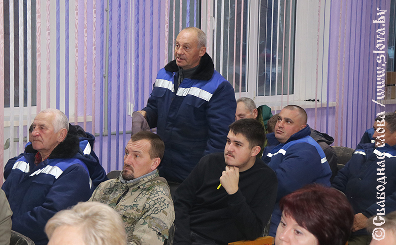 О выборах и не только: работников Рогачевского ПМС навестила ИПГ