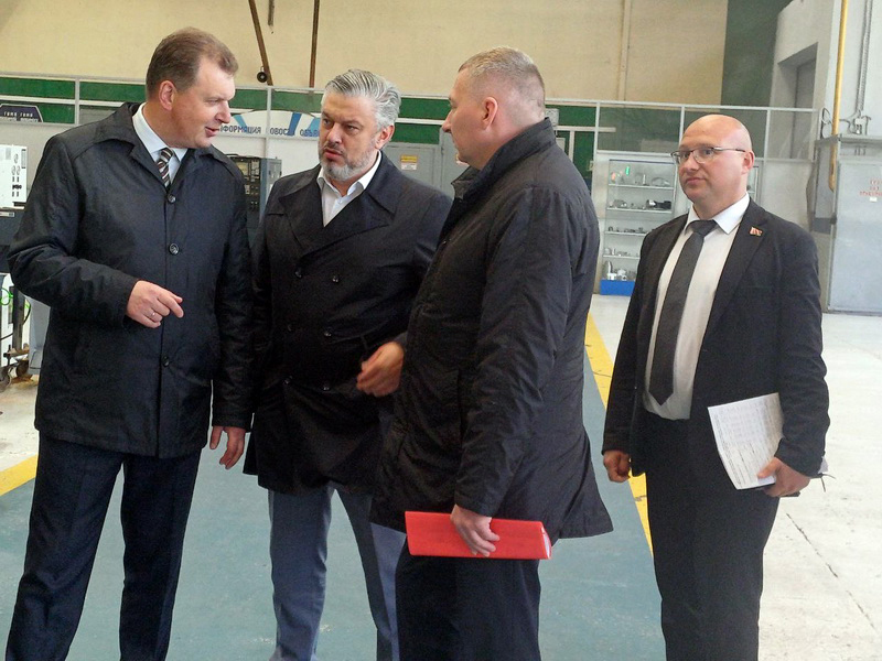 На базе ОАО «Рогачевский завод «Диапроектор» прошло рабочее совещание