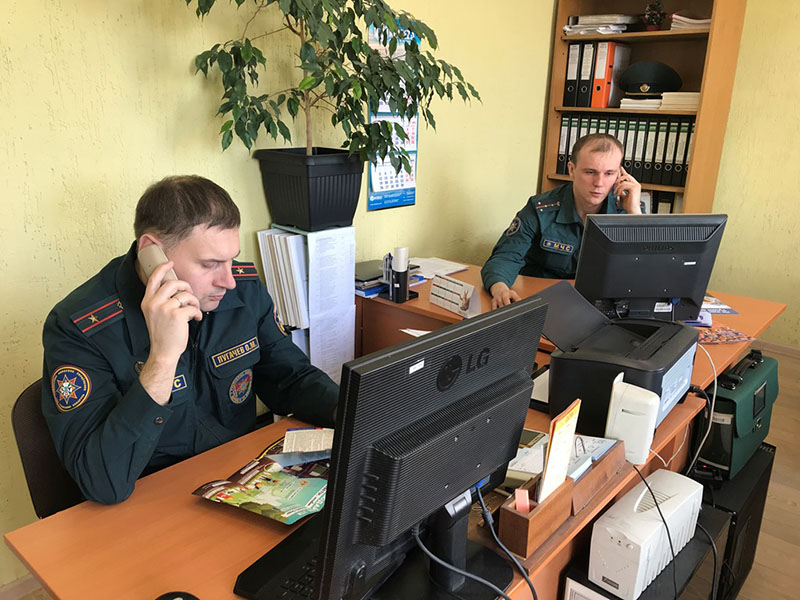 Рогачевские спасатели активизировали дистанционную работу
