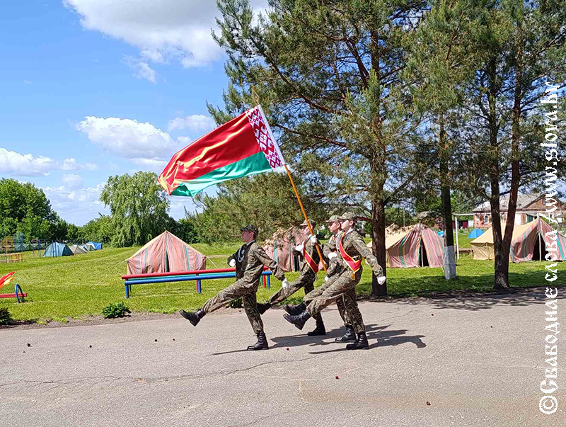 Армия в миниатюре: на Рогачевщине стартовал «Защитник Отечества»