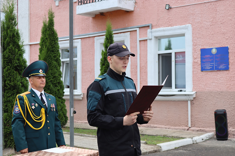 День пожарной службы Беларуси отметили рогачевские огнеборцы