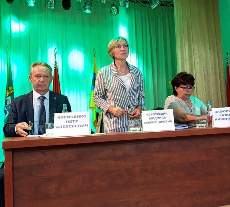 Лидер профсоюзов Гомельщины Петр Кириченко встретился с коллективом Рогачевского ККК
