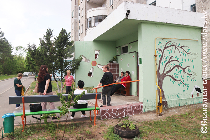 Красота для всех. Как сельчане с Рогачевского района облагородили родной двор