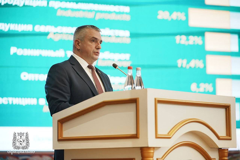 Делегация Гомельской области принимает участие в официальной церемонии открытия Международного инвестиционно-экспортного форума «Хатлон инвест»