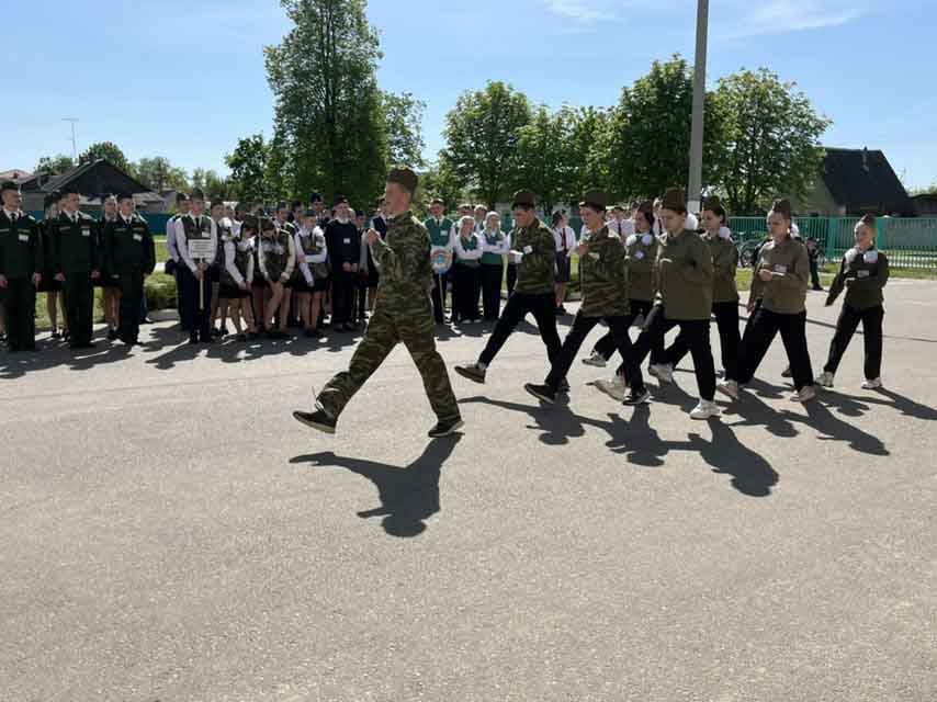 Учащиеся рогачевской школы мира выиграли слет юных спасателей-пожарных