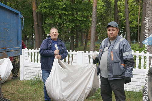 Субботник на Рогачевщине начался в пятницу