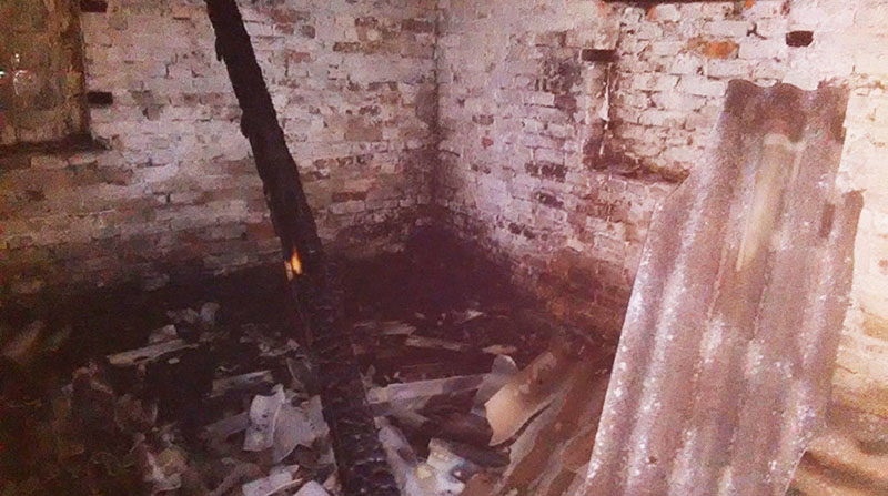 Насосная станция горела в Рогачевском районе
