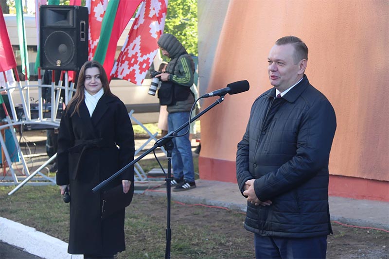 Рогачевцы посетили масштабный «Марафон единства» в Жлобине