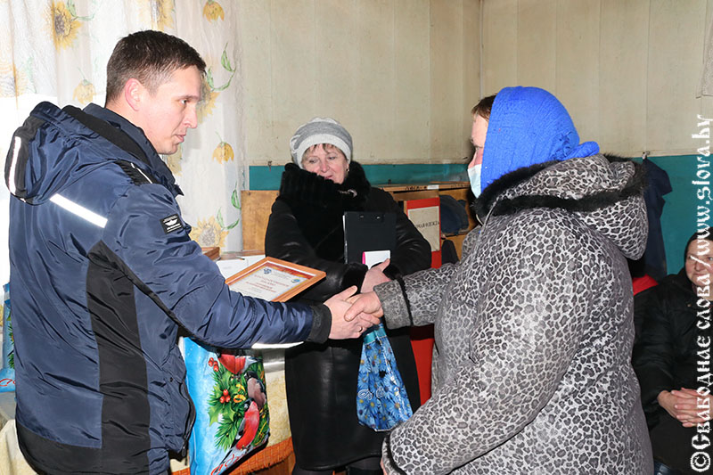 Сельчан Рогачевщины поблагодарили за труд