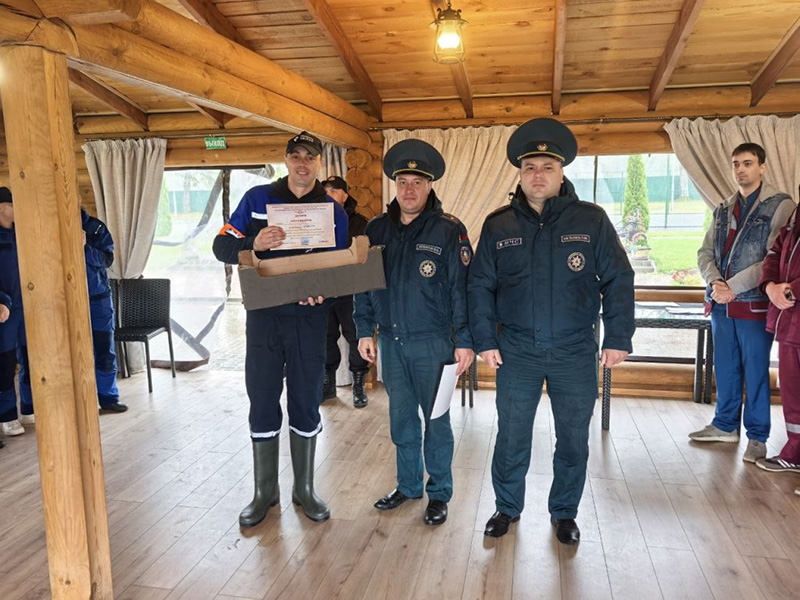 В Рогачеве определили лучшие команды в соревнованиях санитарных дружин