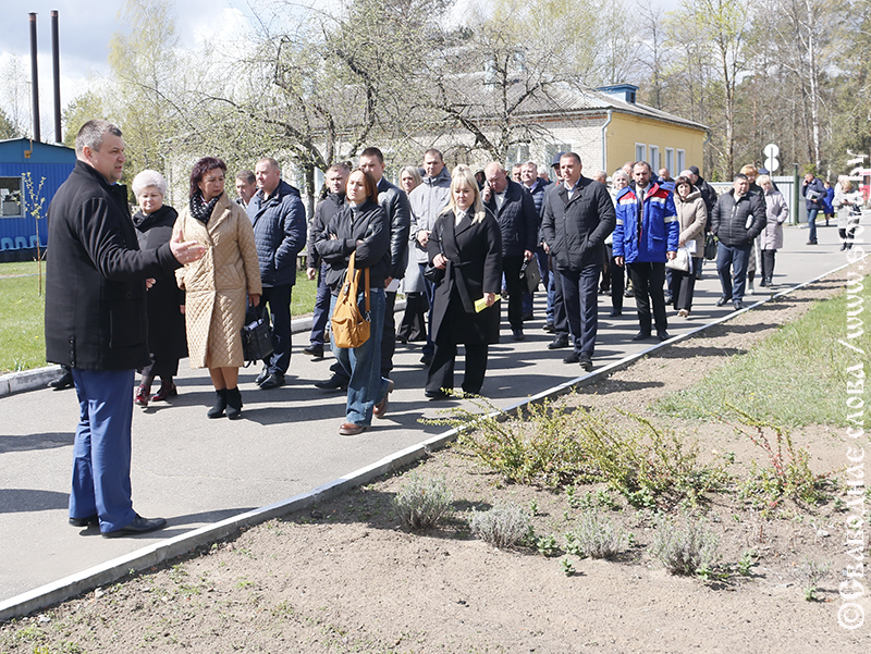 В Рогачеве прошел районный День охраны труда