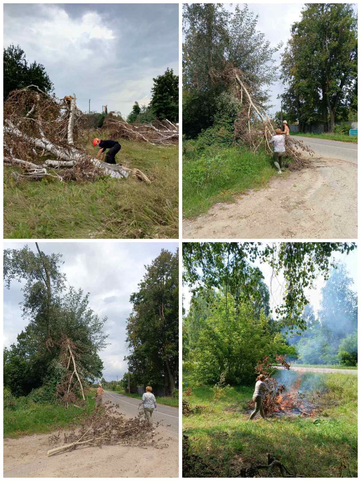 Не прекращаются работы по благоустройству территорий в Городецком сельсовете