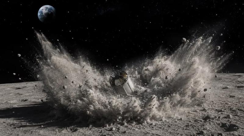 Четырехтонный обломок ракеты SpaceX врезался в Луну