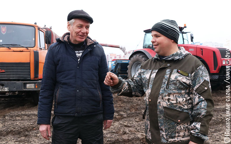 Посевная в Рогачевском районе. Первые борозды заречанских земледельцев