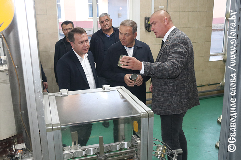 Делегация Навоийской области Узбекистана посетила Рогачевский район
