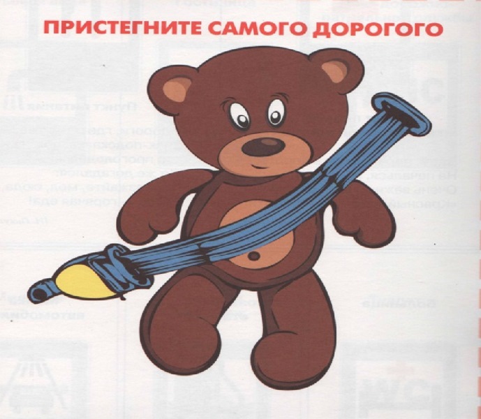 Пристегните детей!