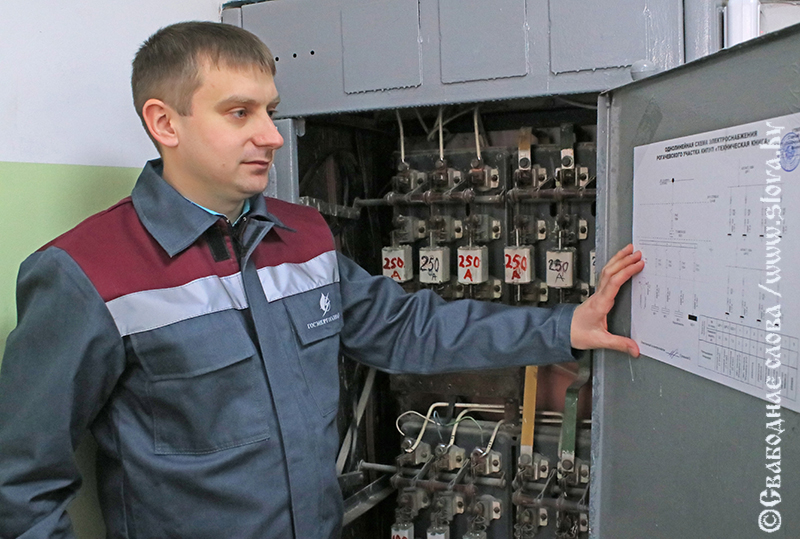 Старший  инспектор Рогачевской районной энергогазинспекции Юрий ВАСИЛЬЕВ - грамотный специалист  и душа компании