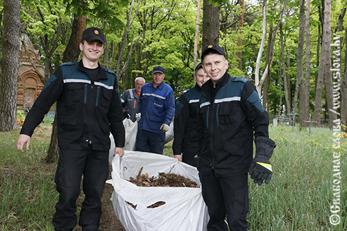 Субботник на Рогачевщине начался в пятницу