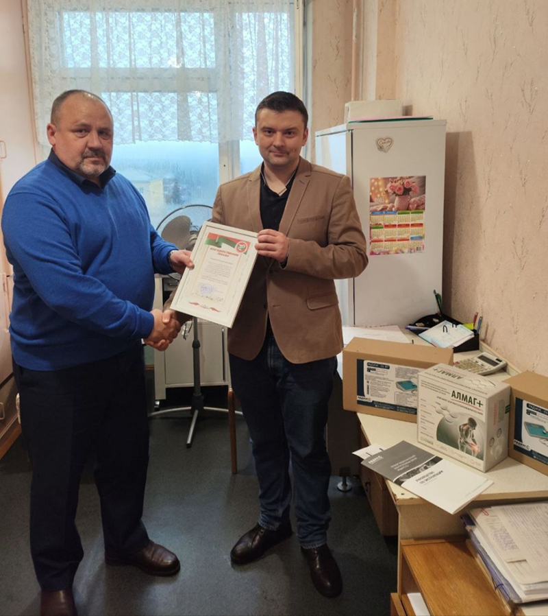 В Рогачевской ЦРБ – новое  оборудование