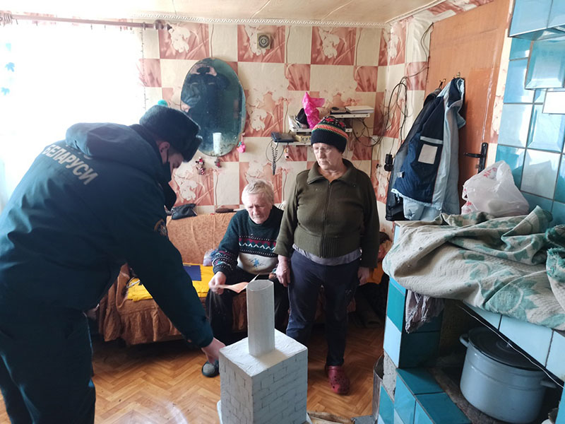 Рогачевские спасатели принимают дополнительные меры