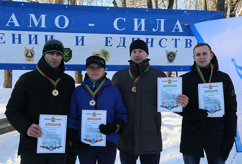Рогачёвские милиционеры –  серебряные призёры чемпионата УВД