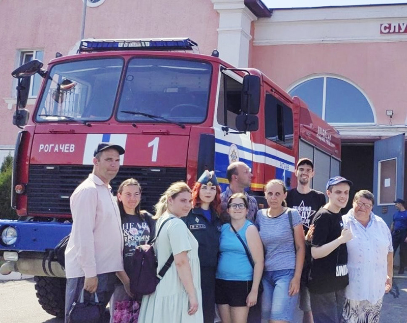 От теории к практике: экскурсия к спасателям Рогачева