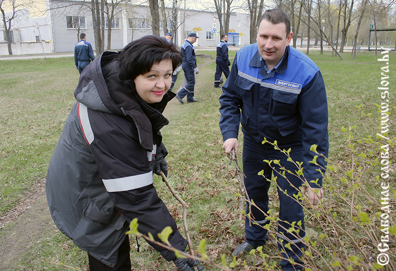 В едином трудовом порыве