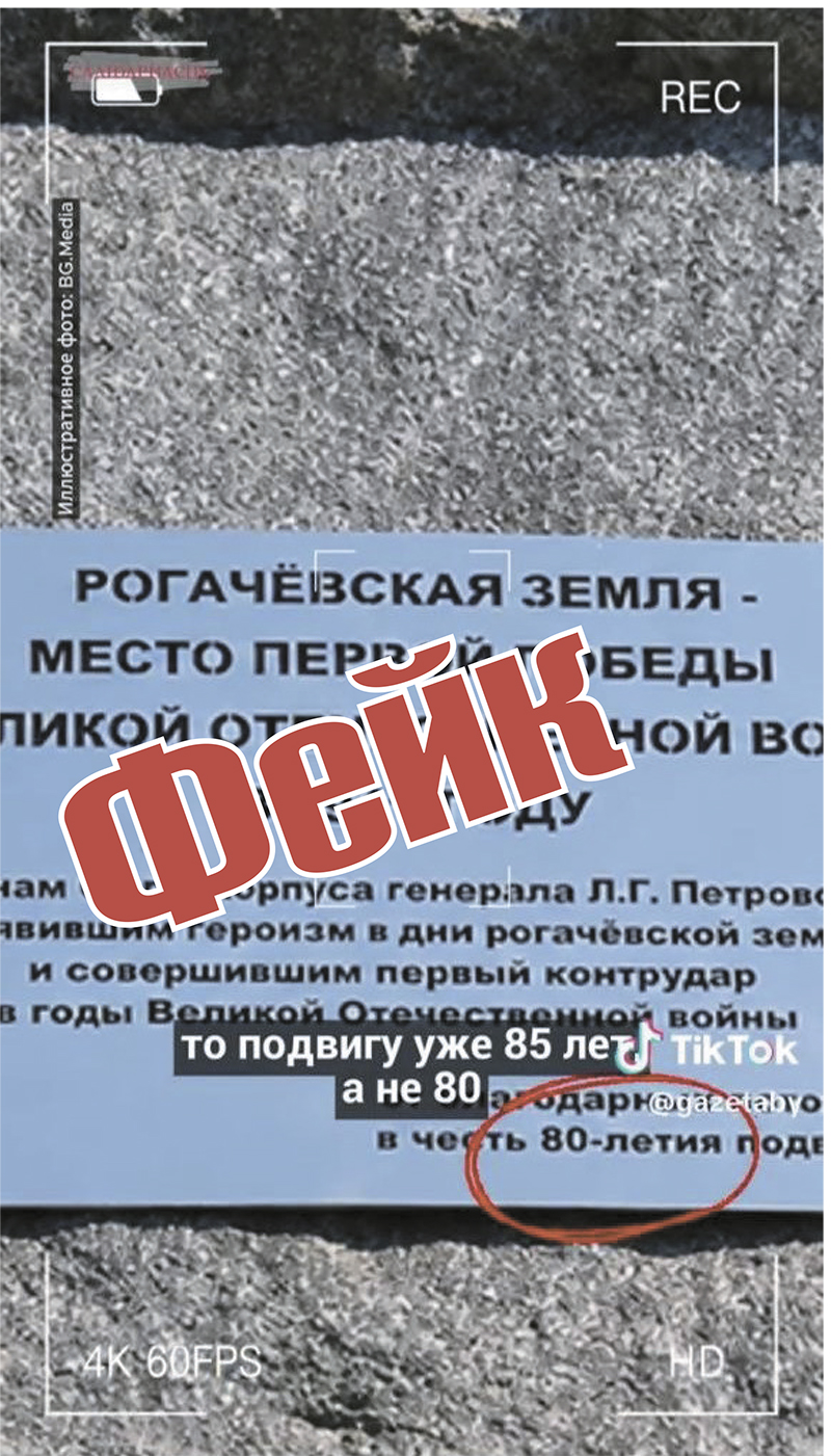 Как пытаются очернить  благородный порыв рогачевцев