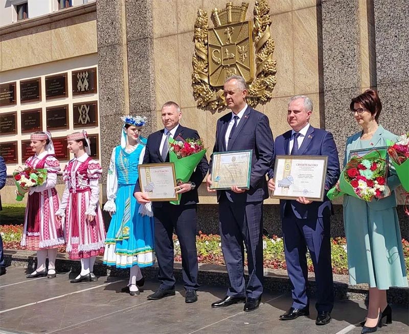 На областной Доске почета — среди лучших Рогачевский район