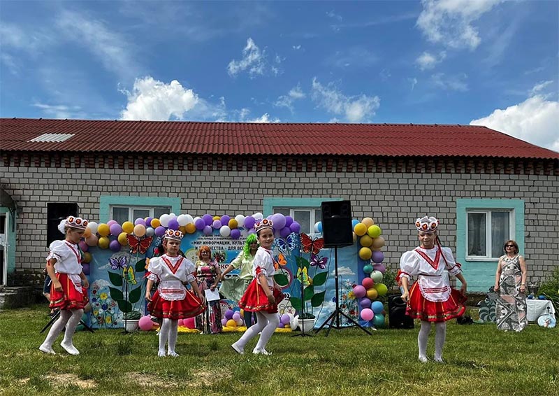 Территория детства: в Заполье прошел праздник, посвященный Международному дню защиты детей