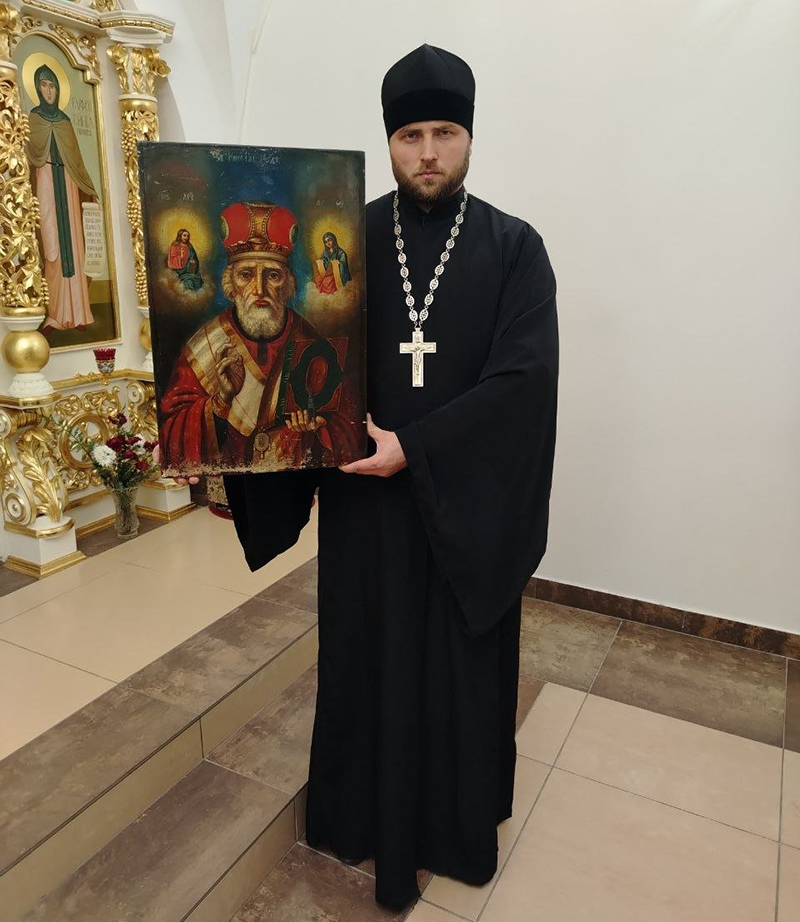 Уникальная находка в храме святого благоверного князя Александра Невского в Рогачеве