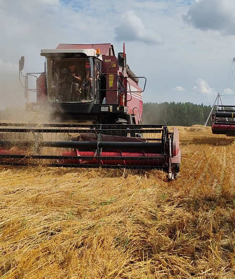 Уборочная продолжается