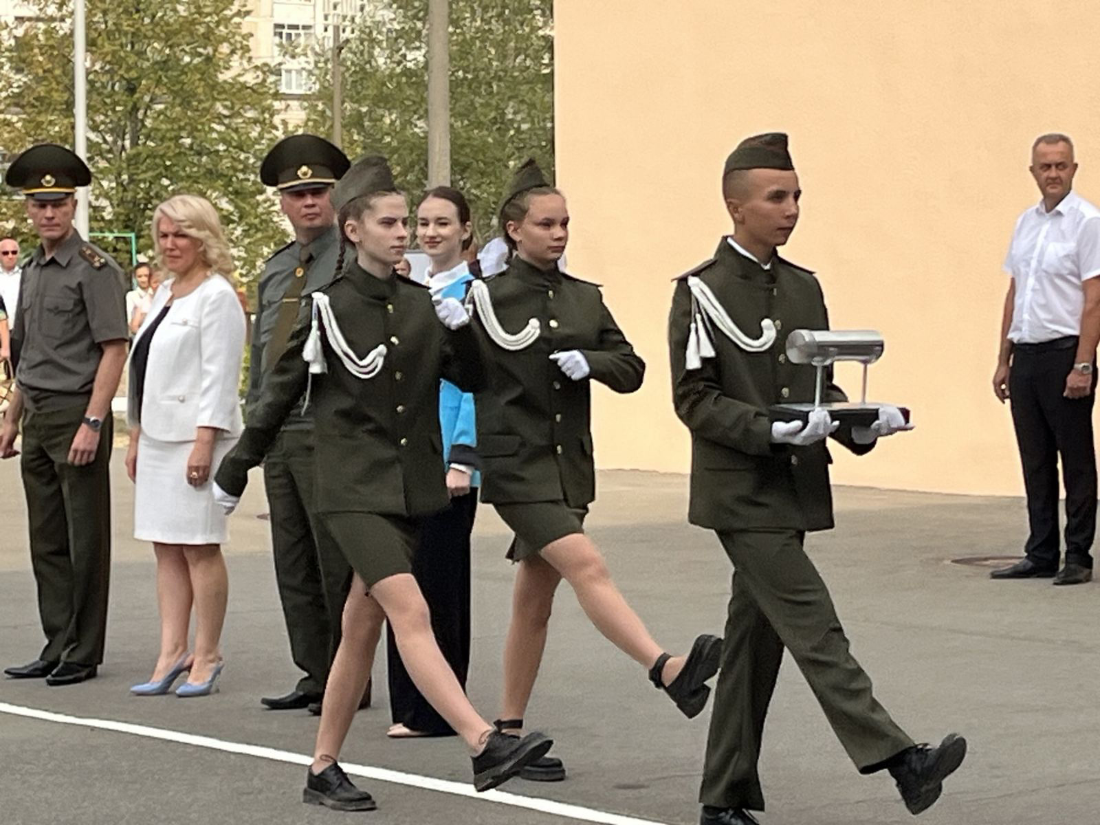 СШ №5 г. Рогачев. Присвоили имя и открыли профильные группы