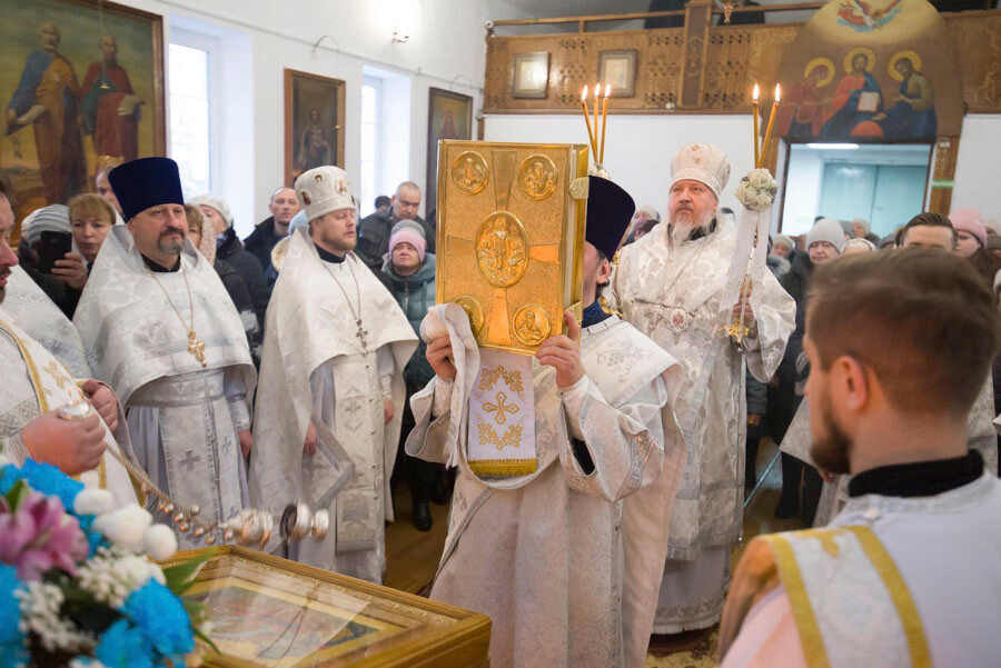 В Рогачеве зажглась свеча в честь  Успения Пресвятой Богородицы