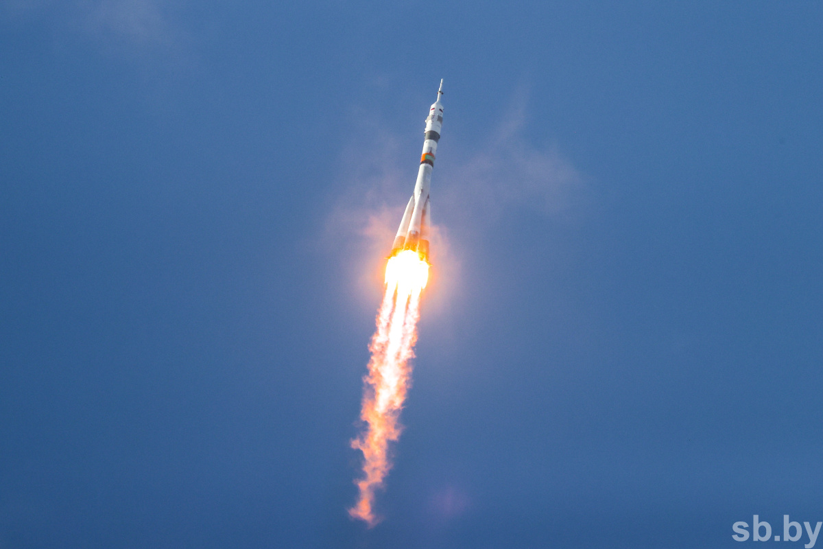 «Союз МС-25» с белоруской Василевской на борту успешно стартовал с космодрома Байконур