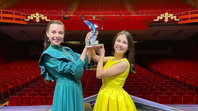 Лукашенко поздравил Ксению Галецкую с победой на музыкальном конкурсе Sanremo Junior в Италии