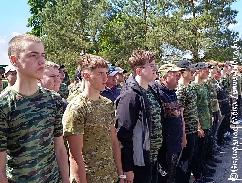 Армия в миниатюре: на Рогачевщине стартовал «Защитник Отечества»