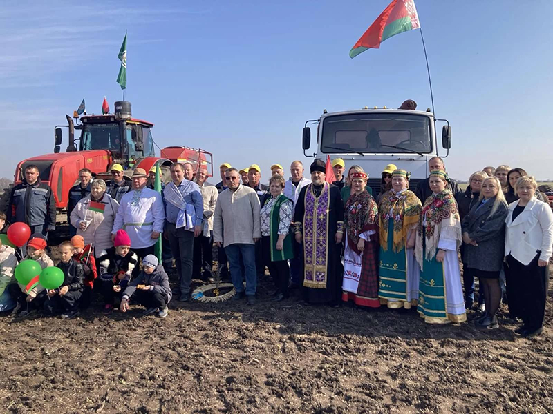 ОАО «Тихиничи»: в поле с верой в урожай