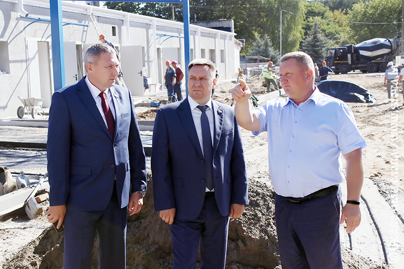 Рогачевский район посетил помощник Президента – инспектор по Гомельской области Юрий ГОРЛОВ